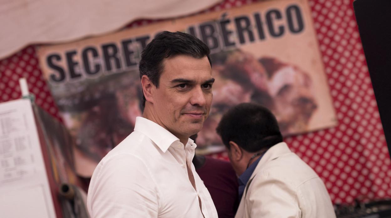 Pedro Sánchez en la Feria de Córdoba