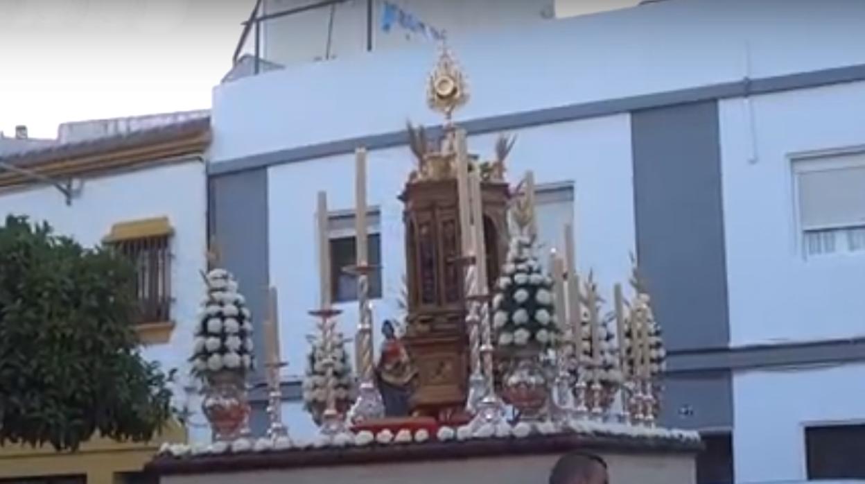 Procesión del Corpus de la hermandad de la Agonía