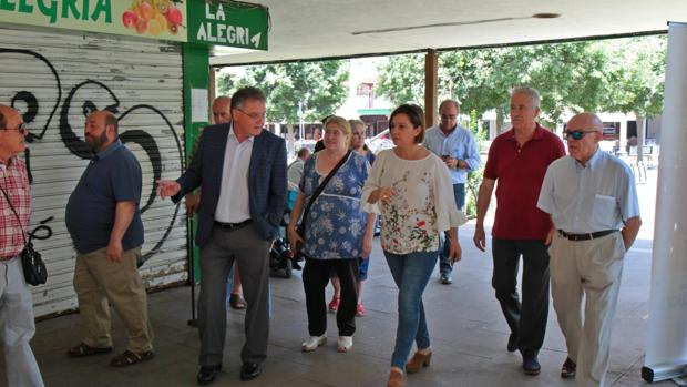 La alcaldesa de Córdoba anuncia ahora un parque logístico municipal junto al que existe en El Higuerón