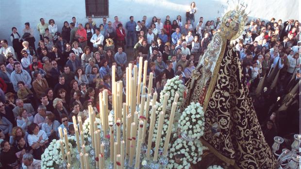 Las «antiguas» salidas de la Virgen de los Dolores de Córdoba