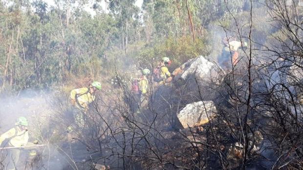 Controlado el incendio declarado este sábado en Valverde del Camino