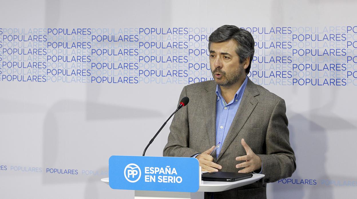 Miguel Ángel Torrico, en una comparecencia