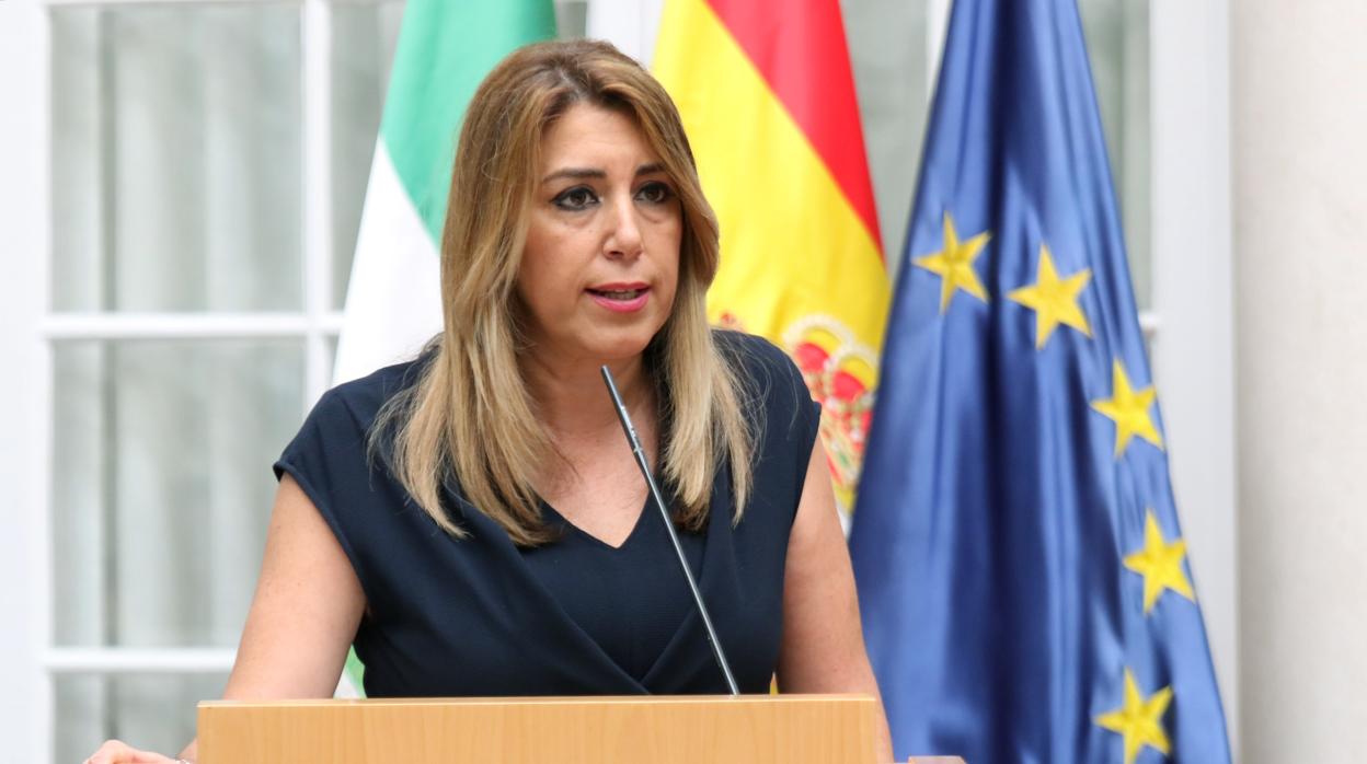 La presidenta de la Junta, Susana Díaz.