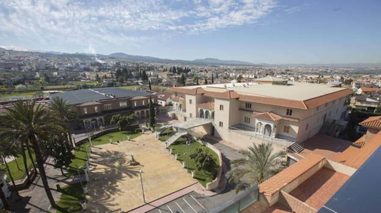 El enclave de Monachil donde se ubicará el nuevo gran casino de Granada.