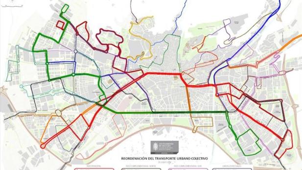 La LAC desaparece y el 11 volverá a circular por Granada: el nuevo mapa de buses regresa al pasado