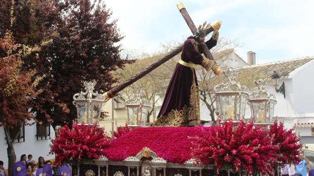 El Nazareno de Baena se retira del culto hasta finales de agosto para una restauración