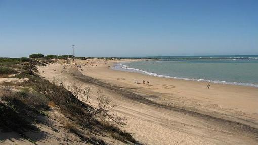 Playa nudista de Rota