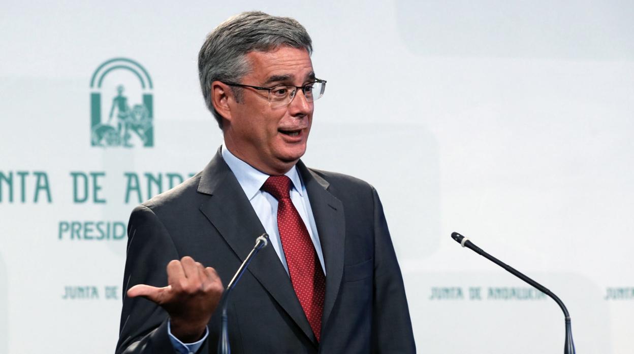 Juan Carlos Blanco, portavoz del Gobierno de Andalucía