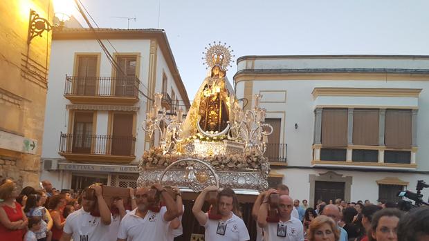 La Virgen del Carmen recorre las calles de Aguilar y Baena