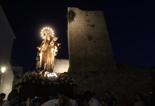 Procesión de la Virgen del Carmen de Baena