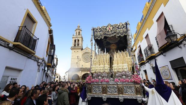 La banda de la Estrella acompañará a la Virgen de la Amargura de Córdoba