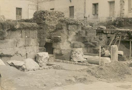 Hallazgos en la excavación del Templo Romano de Córdoba