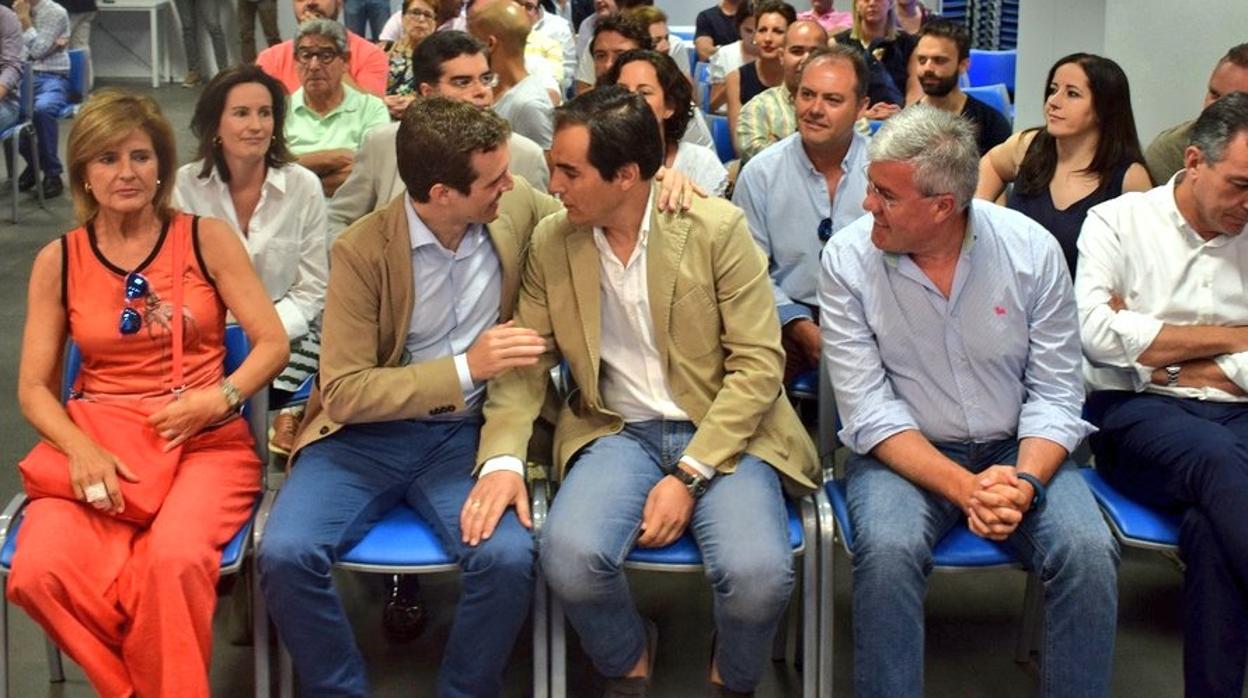 Casado y Nieto en un acto en Granada hace unas semanas