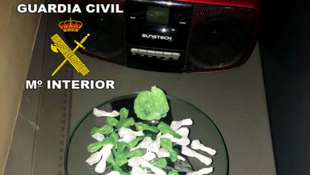 Detenido un traficante tras causar alarma en Quesada