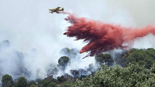 El Infoca logra estabilizar en media hora un incendio declarado en un paraje de Villaviciosa de Córdoba