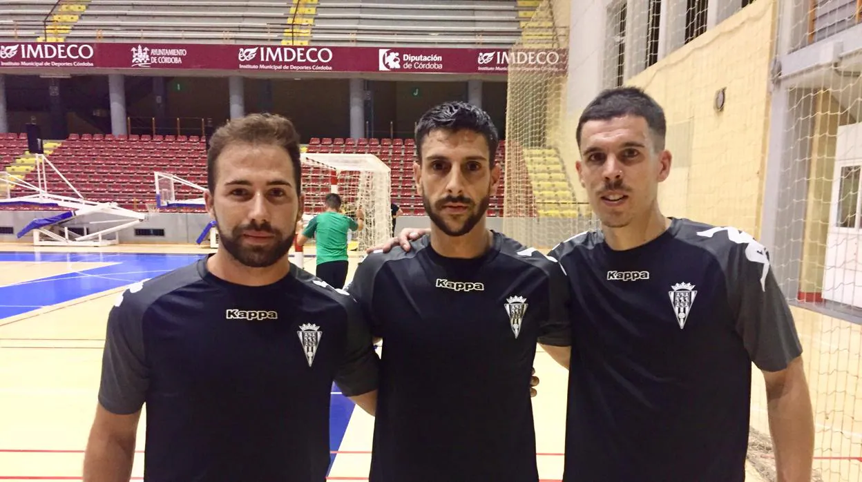 Los tres fichajes del Córdoba CF Futsal para esta temporada