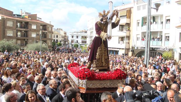 Jesús Nazareno regresa a la iglesia de San Francisco de Baena tras su restauración