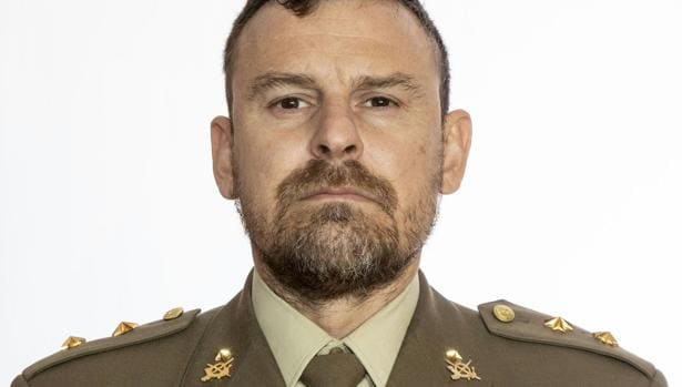 El teniente-coronel José Miguel Garcés, nuevo jefe de la Unidad Militar de Emergencias en Morón