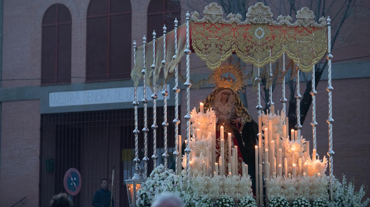 La Virgen de la O, el pasado Sábado de Pasión