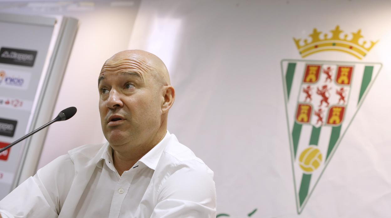 El director deportivo del Córdoba CF, Rafael Berges