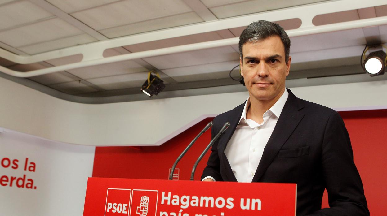 El presidente del Gobierno, Pedro Sánchez