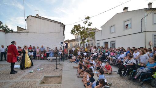 Actividad en una edición anterior de la Noche Blanca de la Cultura de Pozoblanco