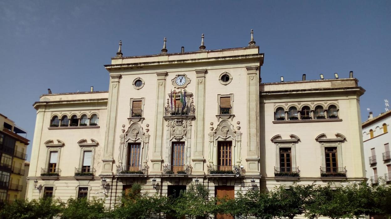 Fachada del Ayuntamiento de Jaén