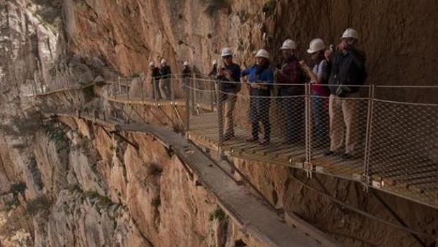 La Diputación de Málaga arranca el proceso para que el Caminito de Rey sea Patrimonio Mundial