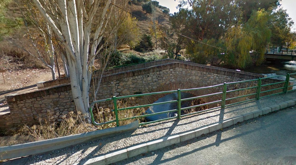 El puente romano de Ríofrío se ha visto afectado por la tromba de agua