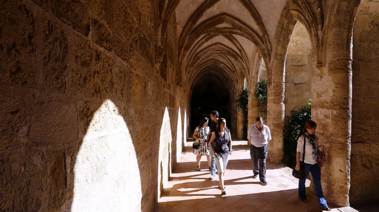 Visitantes en el Monasterio de San Jerónimo de Córdoba