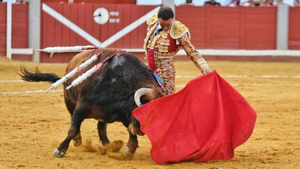 Ponce y Mora salen a hombros en Pozoblanco tras repartirse cinco orejas