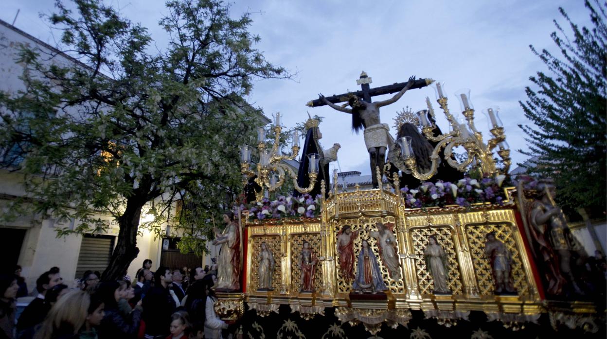 El paso gótico del Santísimo Cristo de Gracia