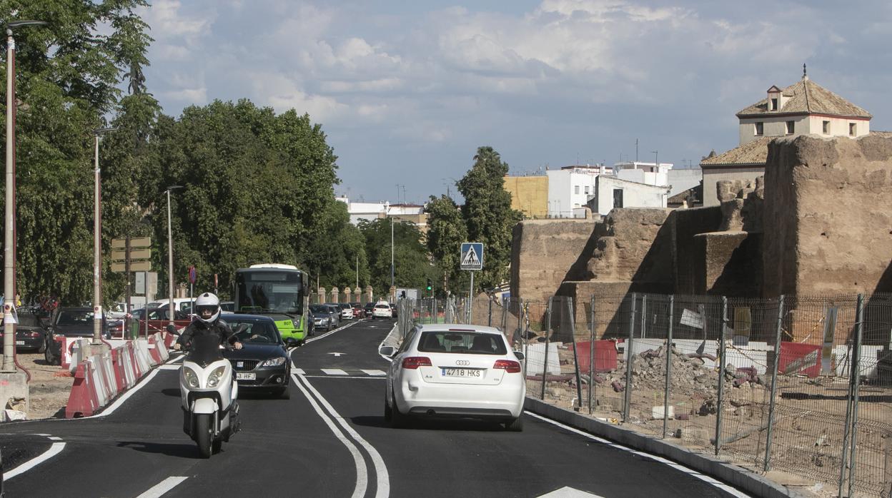 Obras en la Ronda del Marrubial