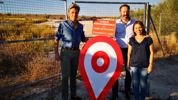 El PP de Córdoba califica el Parque Agroalimentario del Sur como el mayor engaño del PSOE en Aguilar
