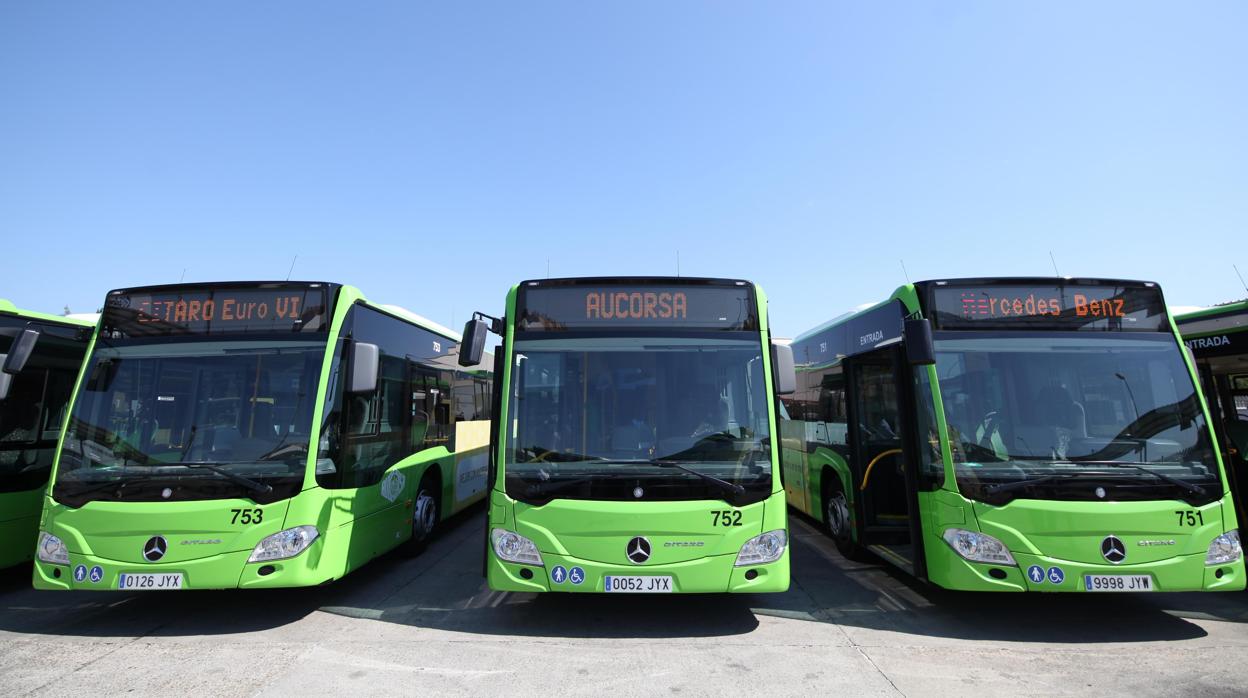 Aucorsa ya adquirió siete nuevos autobuses en 2017