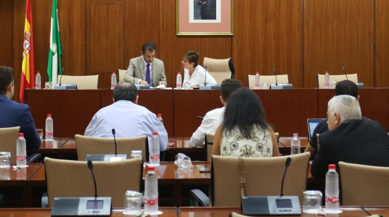 Primera reunión de la comisión de investigación de la Faffe del pasado 28 de septiembre