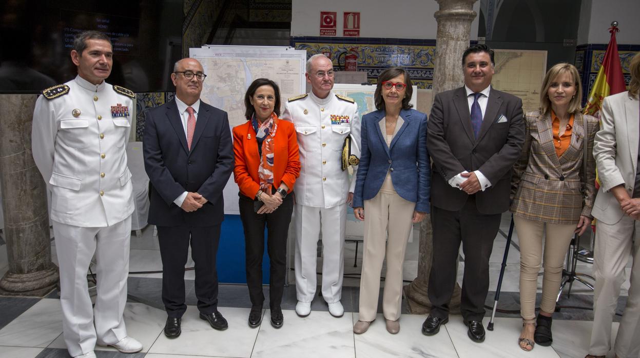 Uun momento de la presentación de las cartas en Ayamonte