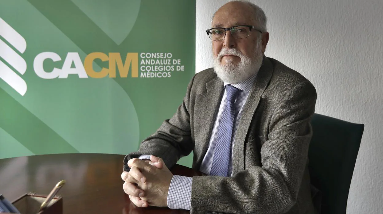 Juan Antonio Repetto, presidente del Consejo Andaluz de Colegios de Médicos