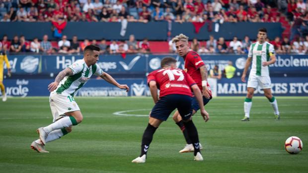 Córdoba CF y Osasuna avanzan hacia el acuerdo por el impago del traspaso de Jaime Romero