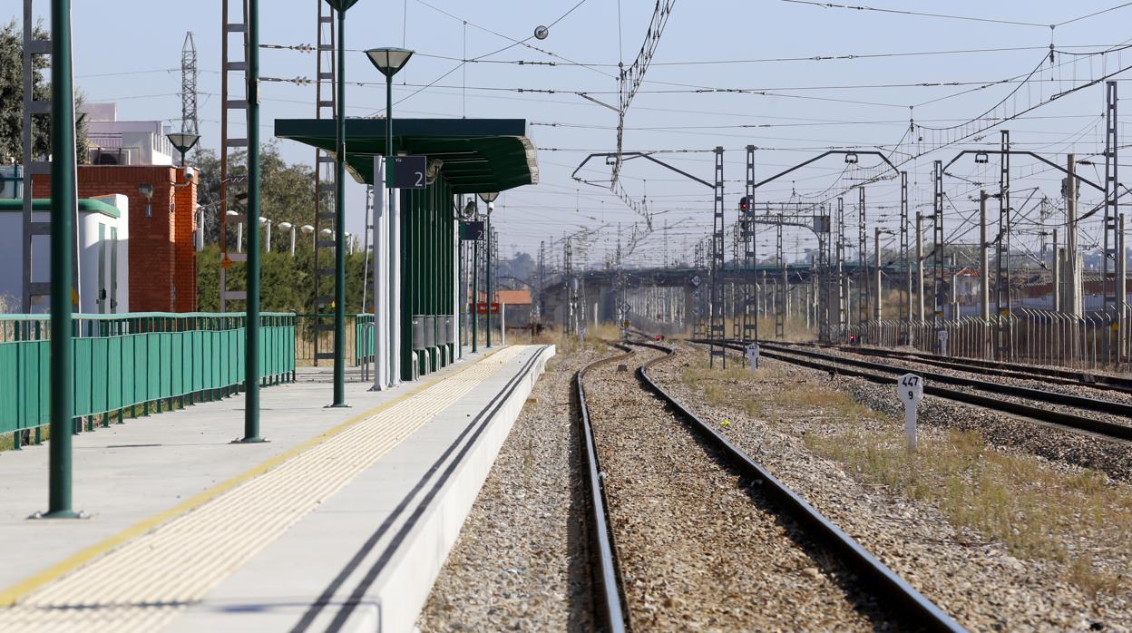 Estación del Cercanías en El Higuerón