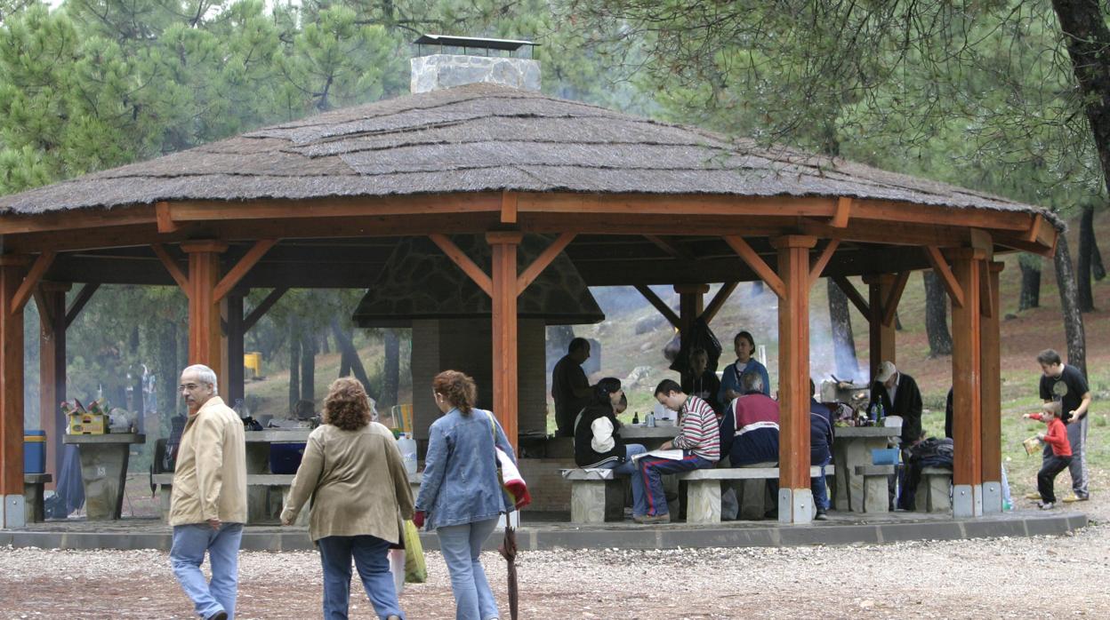 Perolistas en Los Villares