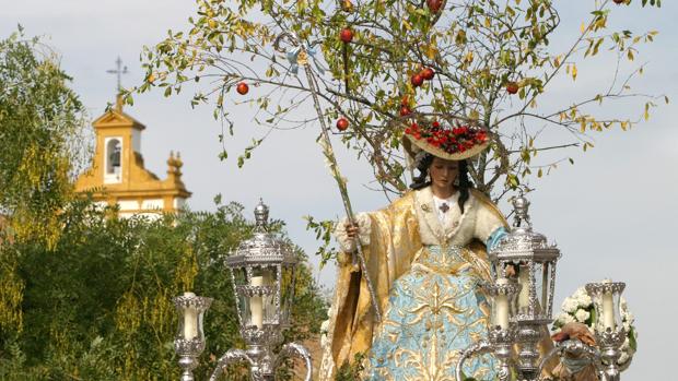 Así fue la procesión de la Divina Pastora del Campo de la Verdad de Córdoba