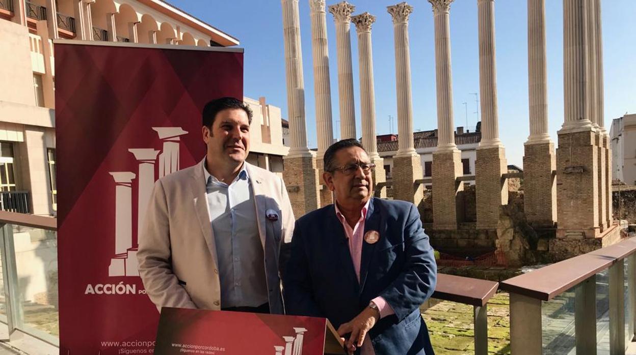 Ricardo Rojas durante la presentación a los medios de Acción por Córdoba