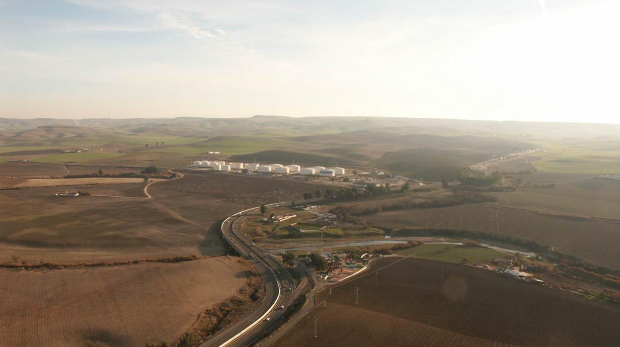 Terrenos junto a la zona de Los Álamos donde se levantará el núcleo logístico