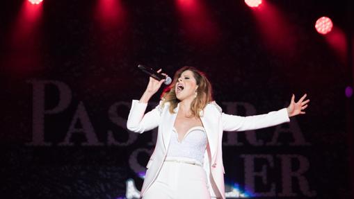 Pastora Soler, durante un concierto reciente