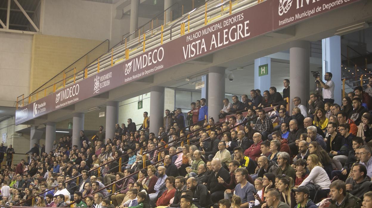 Imagen del Vista Alegre en el último partido de Liga del Córdoba