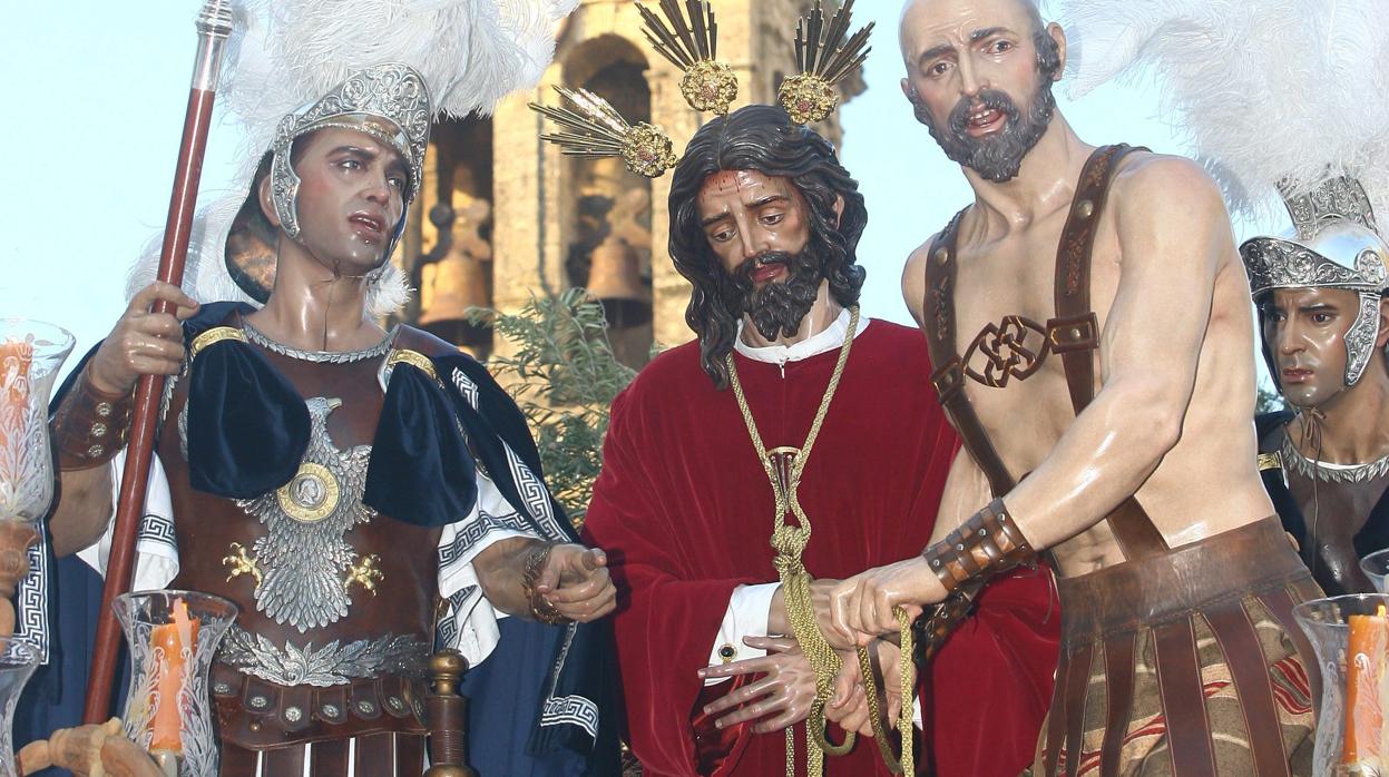 Misterio de Nuestro Padre Jesús el Divino Salvador en su Prendimiento durante su salida procesional