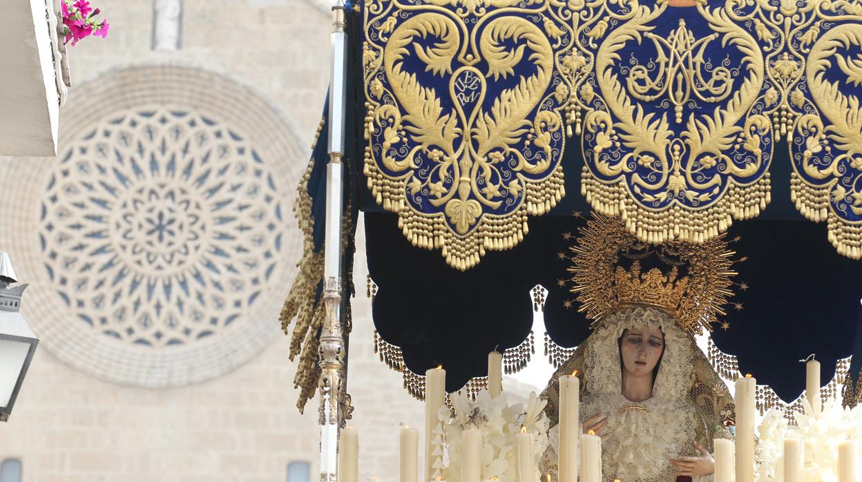 Nuestra Señora de la Palma, titular mariana de la hermandad de la Entrada Triunfal