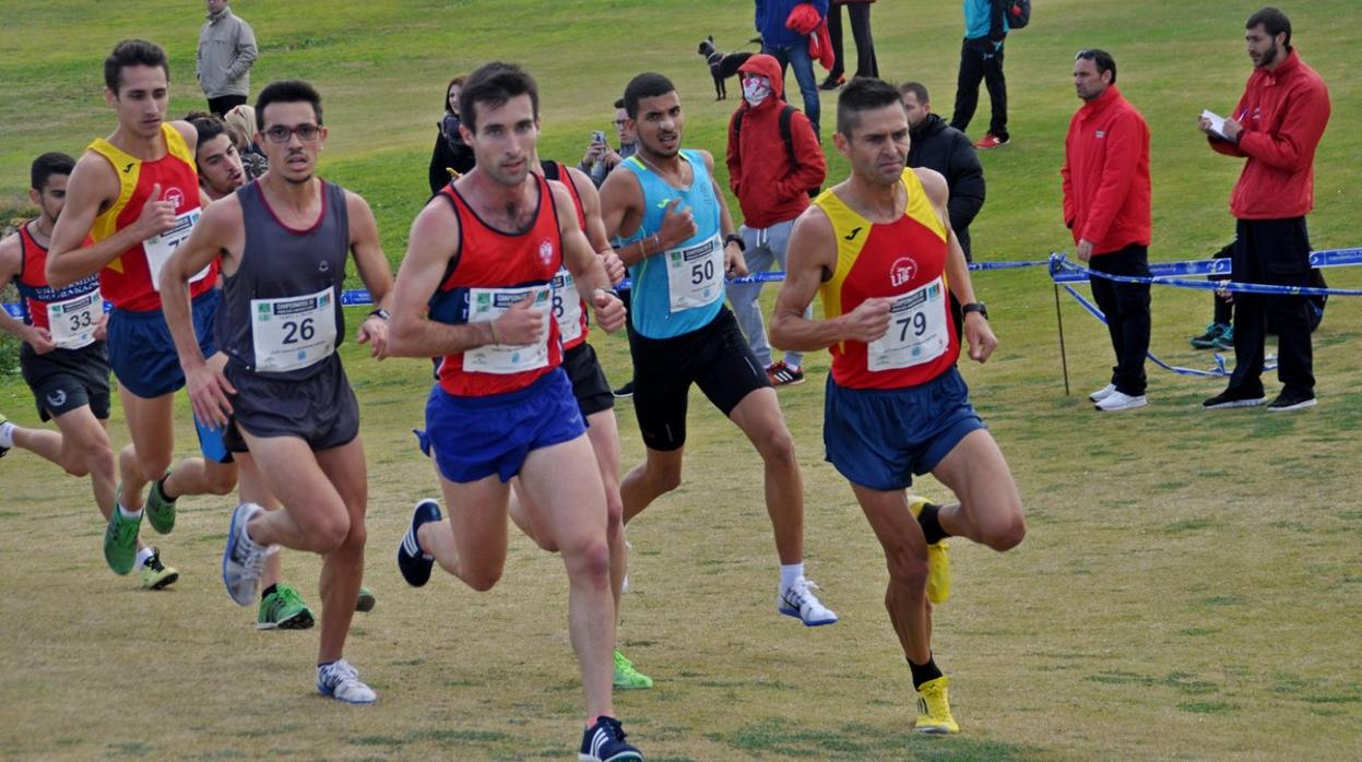 Un momento de la pasada ediciónd el Campeonato de Andalucía Universitario de campo a través