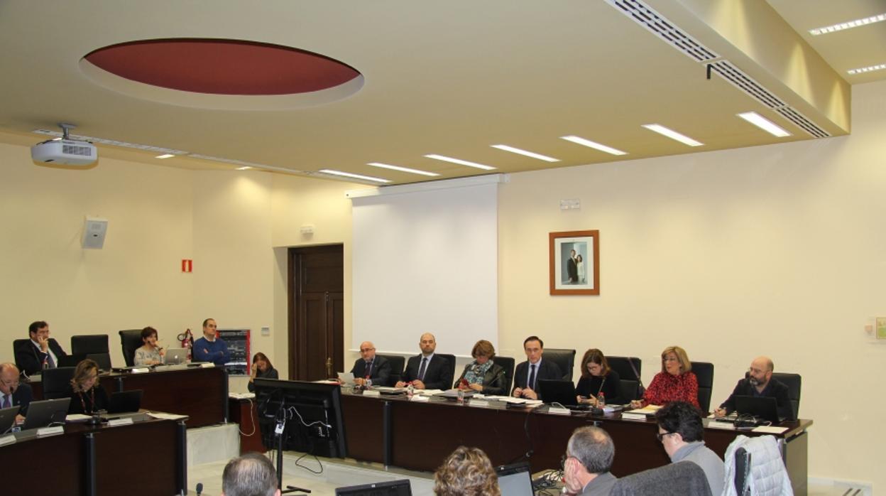 El Consejo de Gobierno de la Universidad de Córdoba, en la sesión en que se ha aprobado el presupuesto